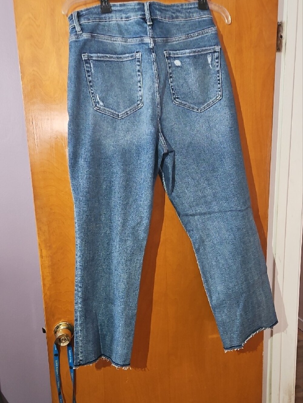 Lovervet by VERVET Medium Wash High-Rise Wide Leg Jeans - Picture 5 of 5